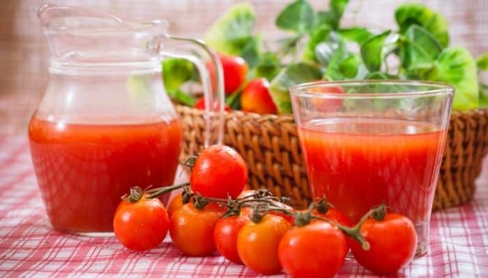 Suco de Tomate, Rico em Vitaminas e Nutrientes