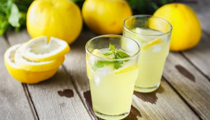 Limonada Suíça com Limão Siciliano