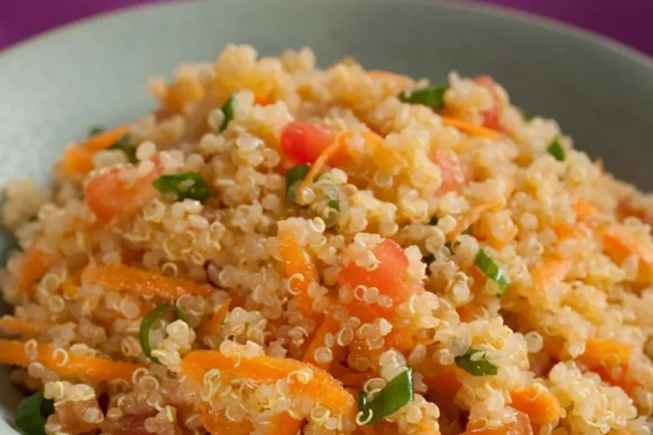 Cuscuz de Quinoa com Legumes, Fica Delicioso