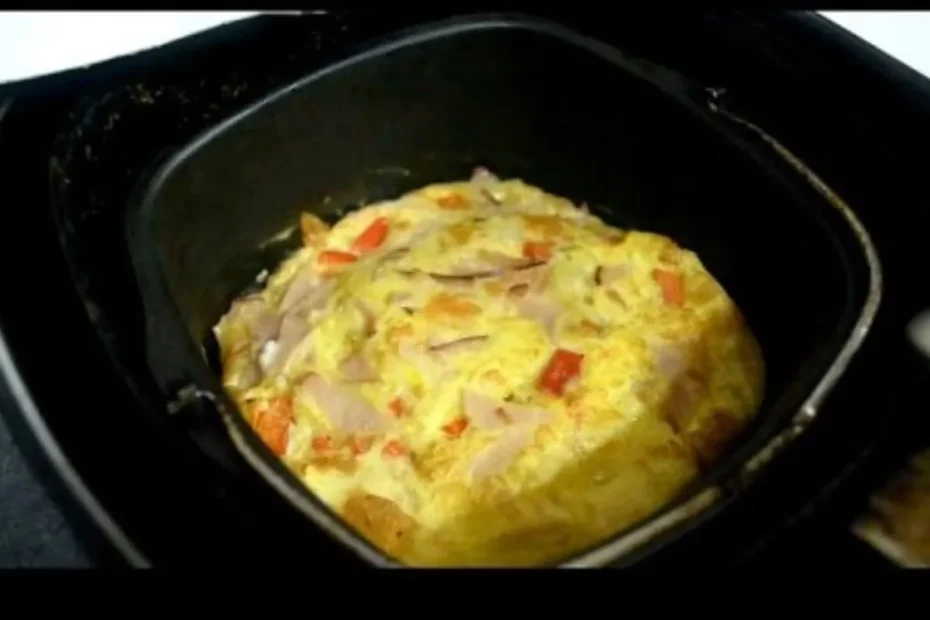 Omelete Feito na Airfryer, Gente Fica Bom Demais.