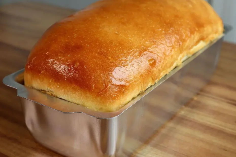 Pão caseiro para fazer no café da manhã