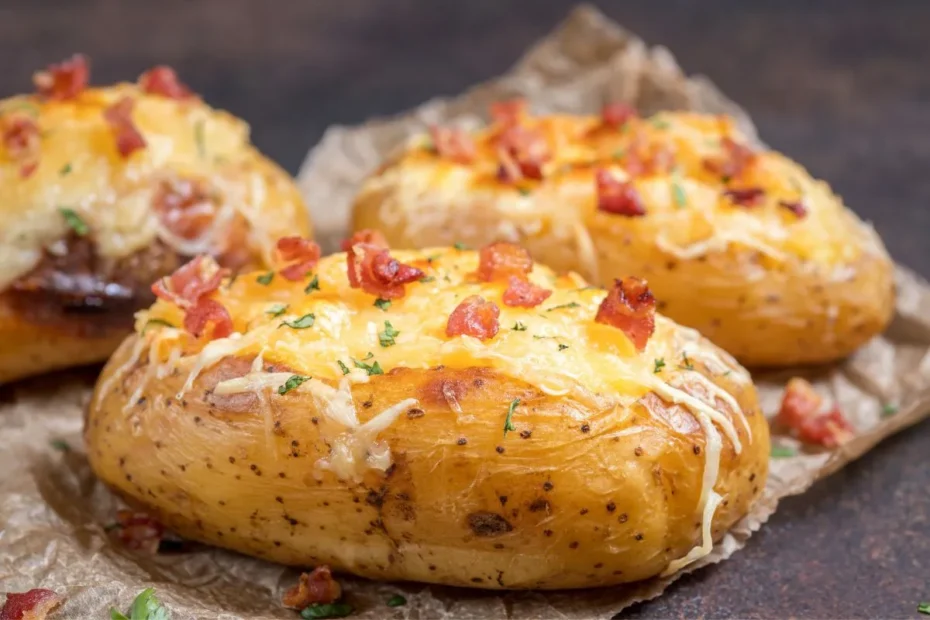 Receita de Batata Recheada na Airfryer, Fica Bom Demais.